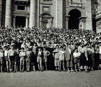 Un incontro nazionale delle Sezioni minori nel 1955