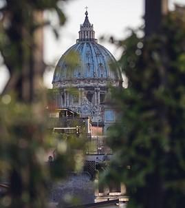 Uno scorcio della cupola di San Pietro (foto dal sito web della Lumsa)