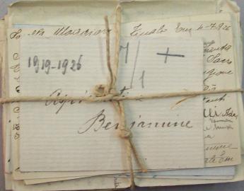 Lettere del fondo Barelli