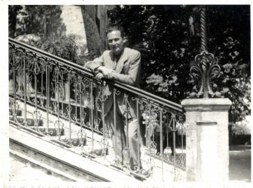 Carlo Carretto in un ritratto di gioventù