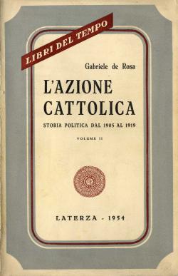 Gabriele De Rosa, 1954