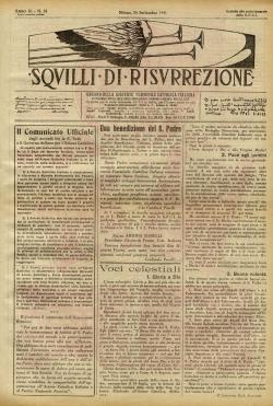 Squilli di Risurrezione, 1931